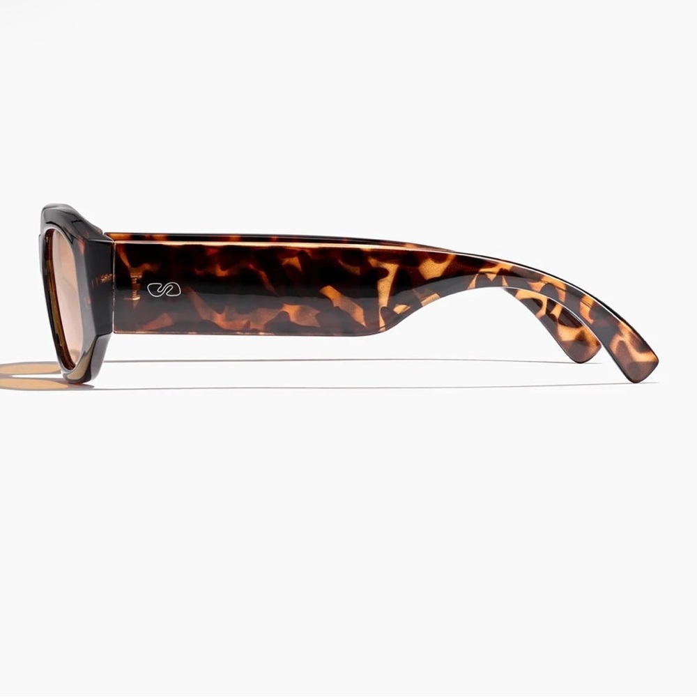 NEW SZADE Tortoise Unisex Shell Sunglasses with Yellow Lenses - Picture 5 of 5